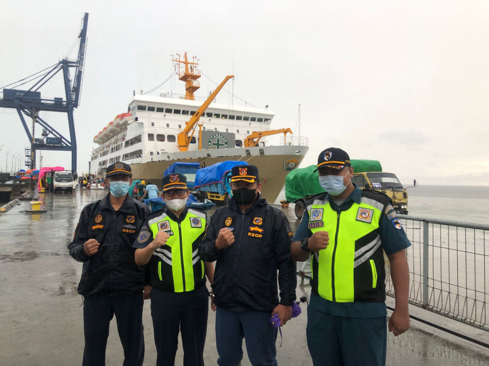 Pengawasan Embarkasi/Debarkasi Penumpar Arus Balik Mudik Lebaran 2022