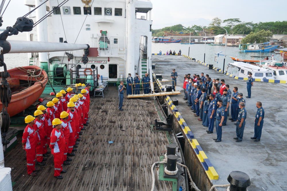 Pelepasan Kapal Negara Prajapati&nbsp; Dalam Rangka Pemeliharaan/Docking, Kamis 12 Mei 2022