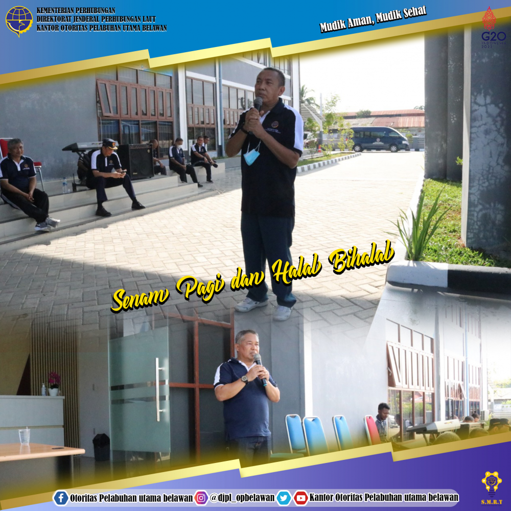 SENAM PAGI DAN HALAL BIHALAL IDUL FITRI 1443 H&nbsp;