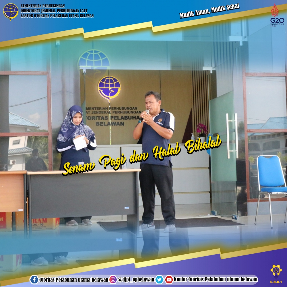 SENAM PAGI DAN HALAL BIHALAL IDUL FITRI 1443 H&nbsp;