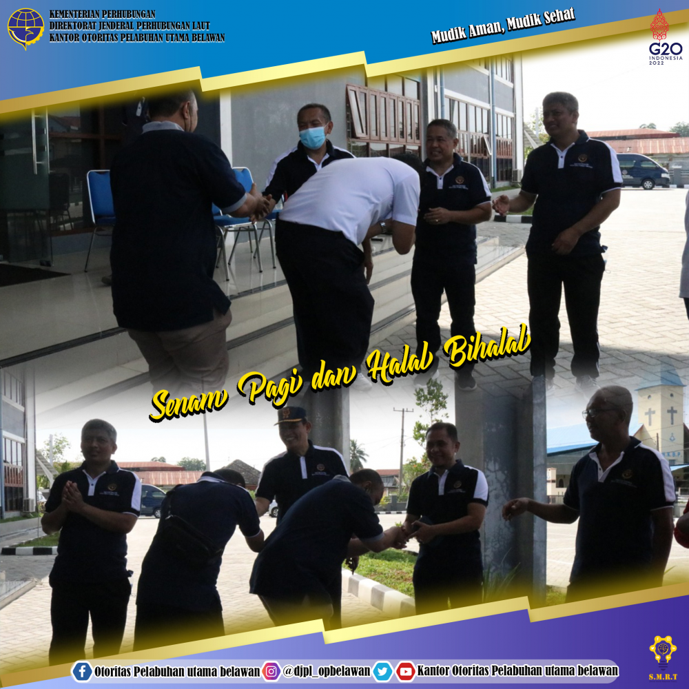 SENAM PAGI DAN HALAL BIHALAL IDUL FITRI 1443 H&nbsp;