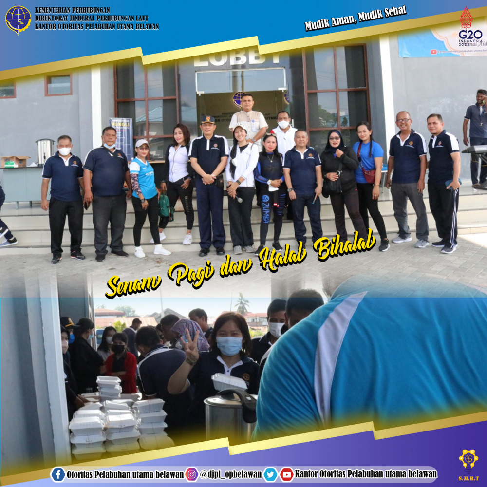 SENAM PAGI DAN HALAL BIHALAL IDUL FITRI 1443 H&nbsp;