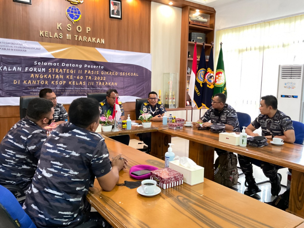 Pembekalan Forum Stratrgi II Pasis Dikreg Seskoal Angkatan ke-60 T.A.2022