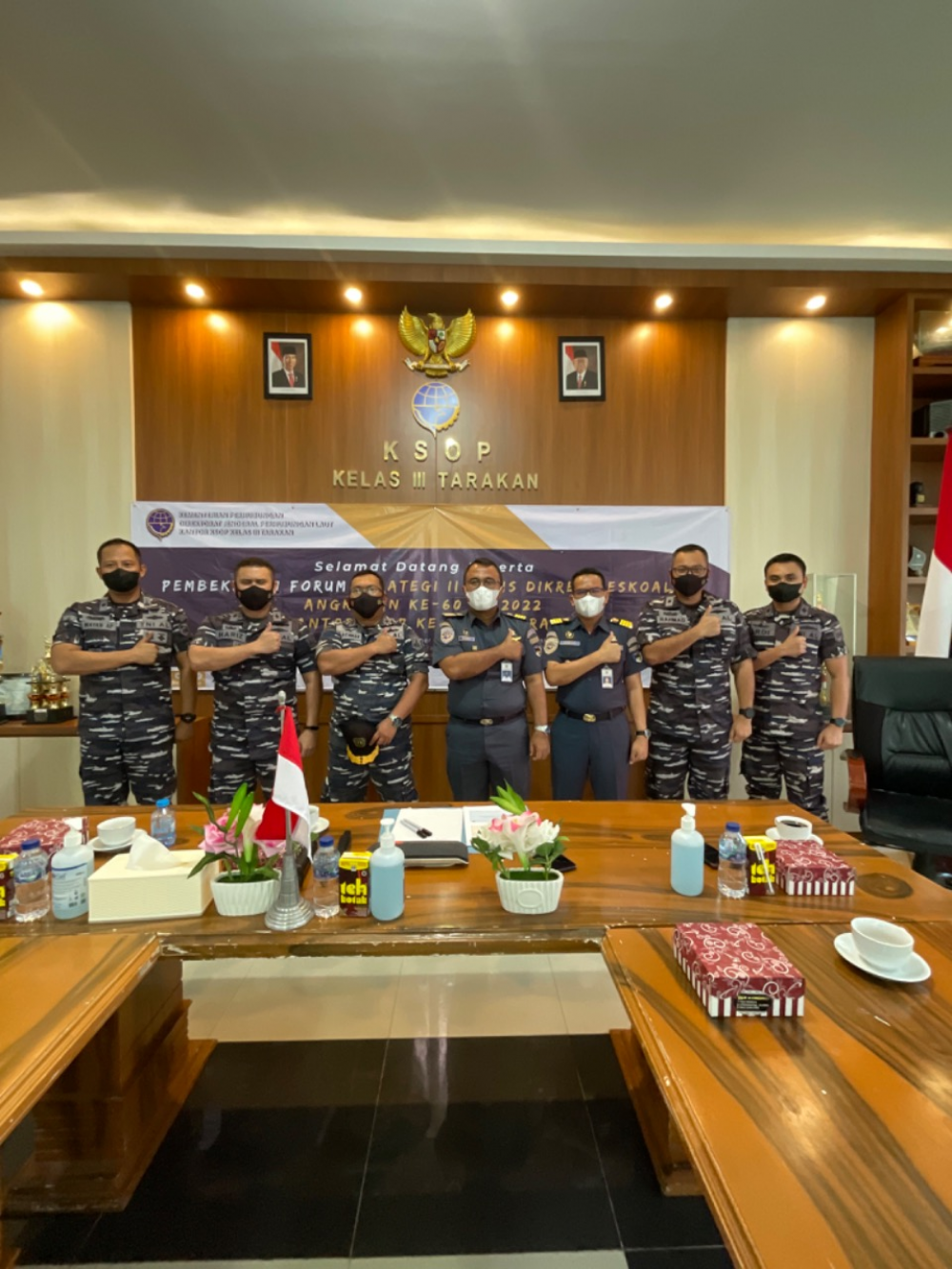 Pembekalan Forum Stratrgi II Pasis Dikreg Seskoal Angkatan ke-60 T.A.2022