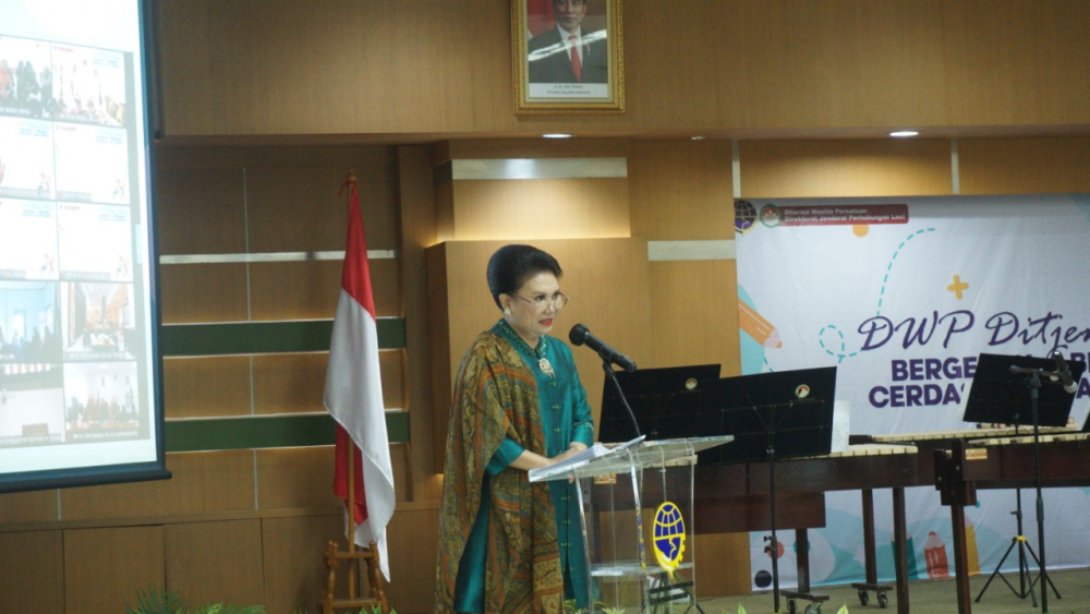 DI HARI KEBANGKITAN NASIONAL, DWP DITJEN HUBLA LUNCURKAN PROGRAM SUDUT BACA PADA TK DAN PAUD BINAAN