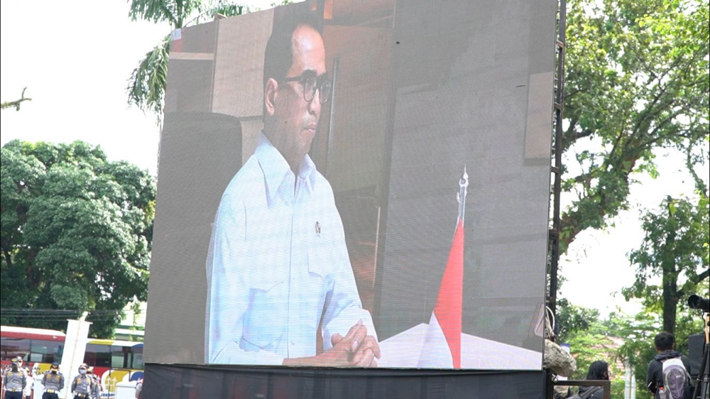 MINISTER OF TRANSPORTATION REPUBLIC OF INDONESIA OPENED THE REGIONAL MARPOLEX 2022 IN MAKASSAR