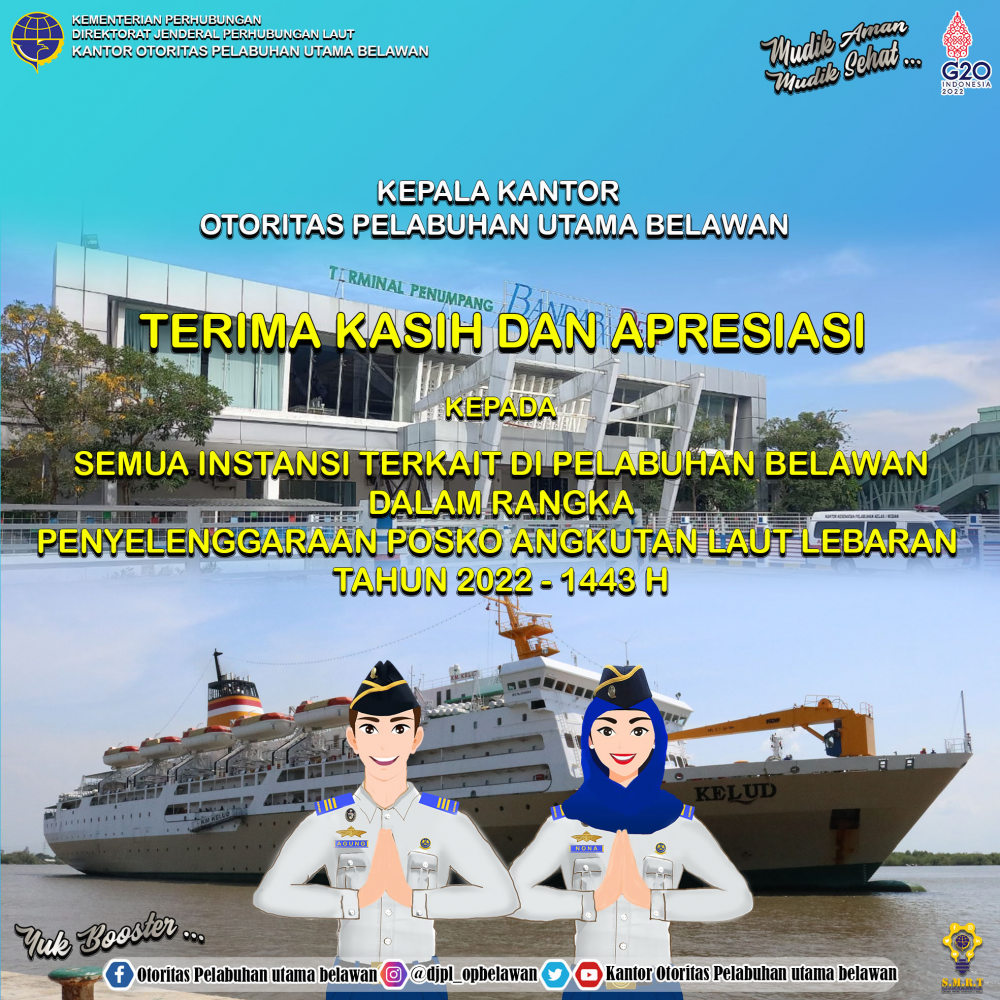 Evaluasi dan Penutupan Posko Pelaksanaan Angkutan Lebaran Tahun 2022 – 1443 H