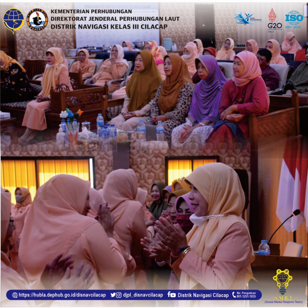 Pererat Silaturahmi, DWP Distrik Navigasi Kelas III Cilacap Mengadakan Kegiatan Arisan Sekaligus Rekreasi, Dan Halal Bihalal