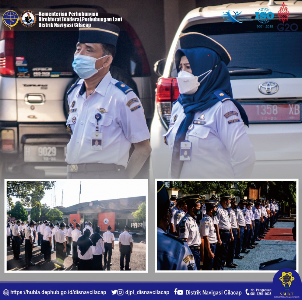 Apel Pagi Pegawai Distrik Navigasi Cilacap