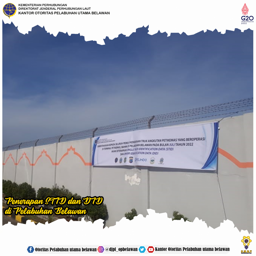 Penerapan STID dan DID dipelabuhan Belawan