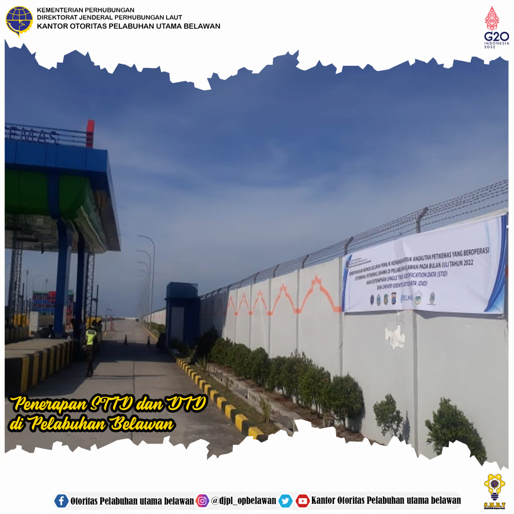 Penerapan STID dan DID dipelabuhan Belawan