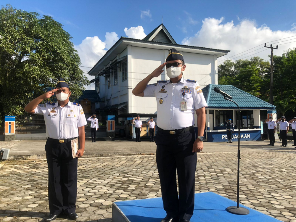 Apel Pagi Kantor Kesyahbandaran dan Otoritas Pelabuhan Kelas III, Senin 06 Juni 2022