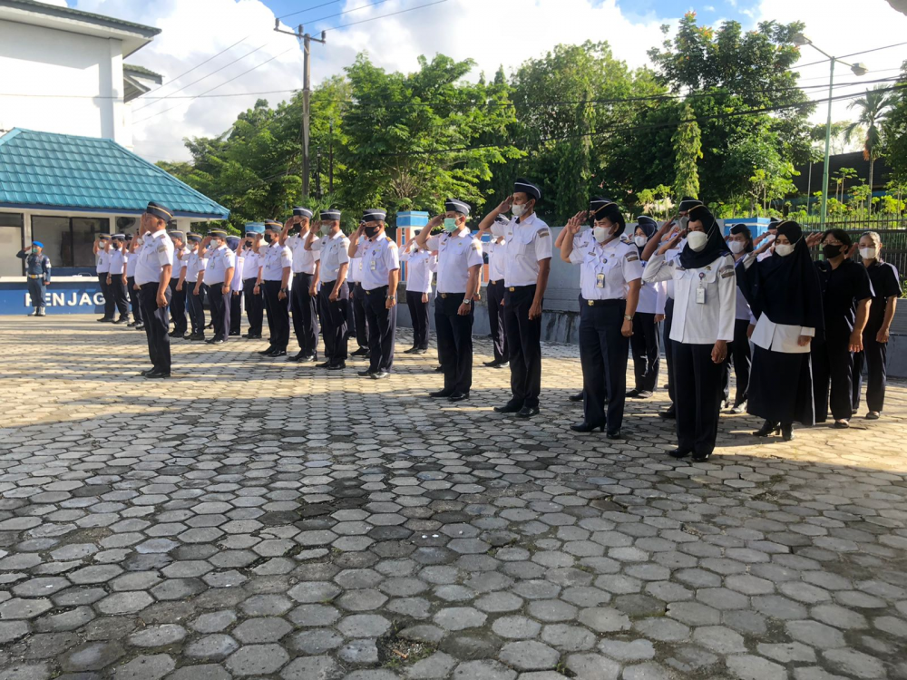 Apel Pagi Kantor Kesyahbandaran dan Otoritas Pelabuhan Kelas III, Senin 06 Juni 2022