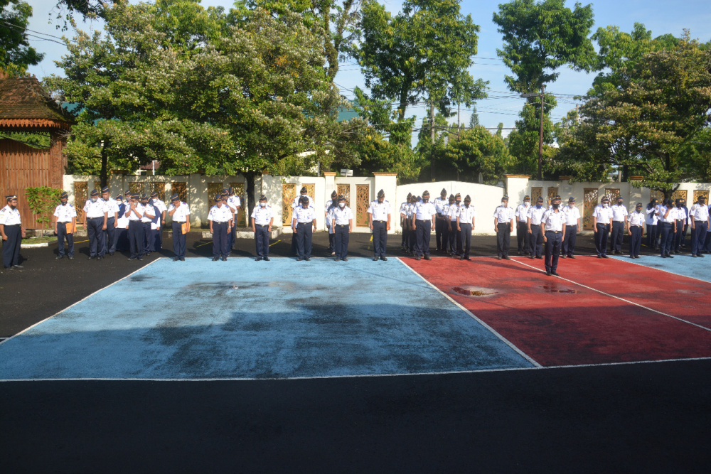 Apel Pagi Pegawai Distrik Navigasi Cilacap