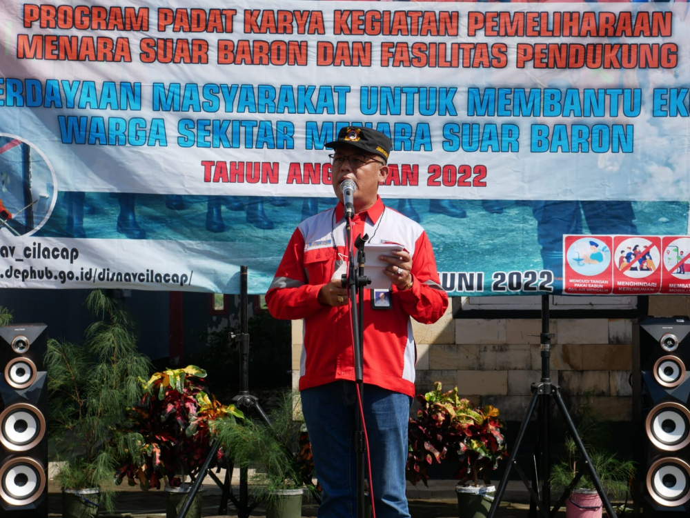 KEMENHUB KEMBALI GELAR PROGRAM PADAT KARYA TAHAP II TAHUN 2022 DI LINGKUNGAN MENARA SUAR BARON, GUNUNGKIDUL, DAERAH ISTIMEWA YOGYAKARTA MELALUI KANTOR DISTRIK NAVIGASI KELAS III CILACAP (10/06/2022)