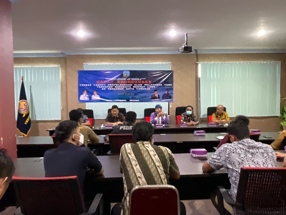 Rapat Koordinasi Tindak Lanjut Penyelesaian Alur Pelayaran Tertutup