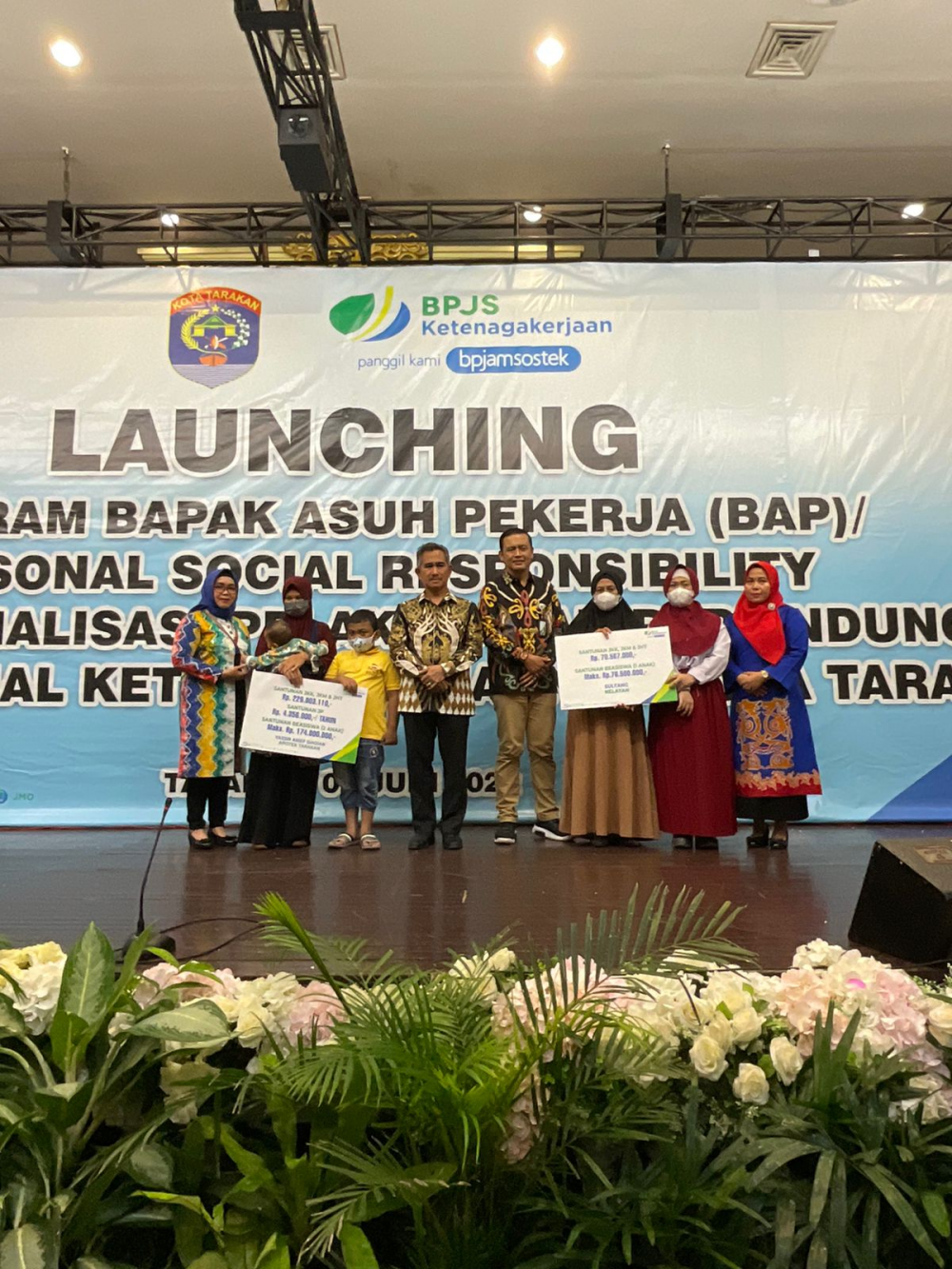 Launching Program Bapak Asuh Pekerja BPJS Ketenagakerjaan