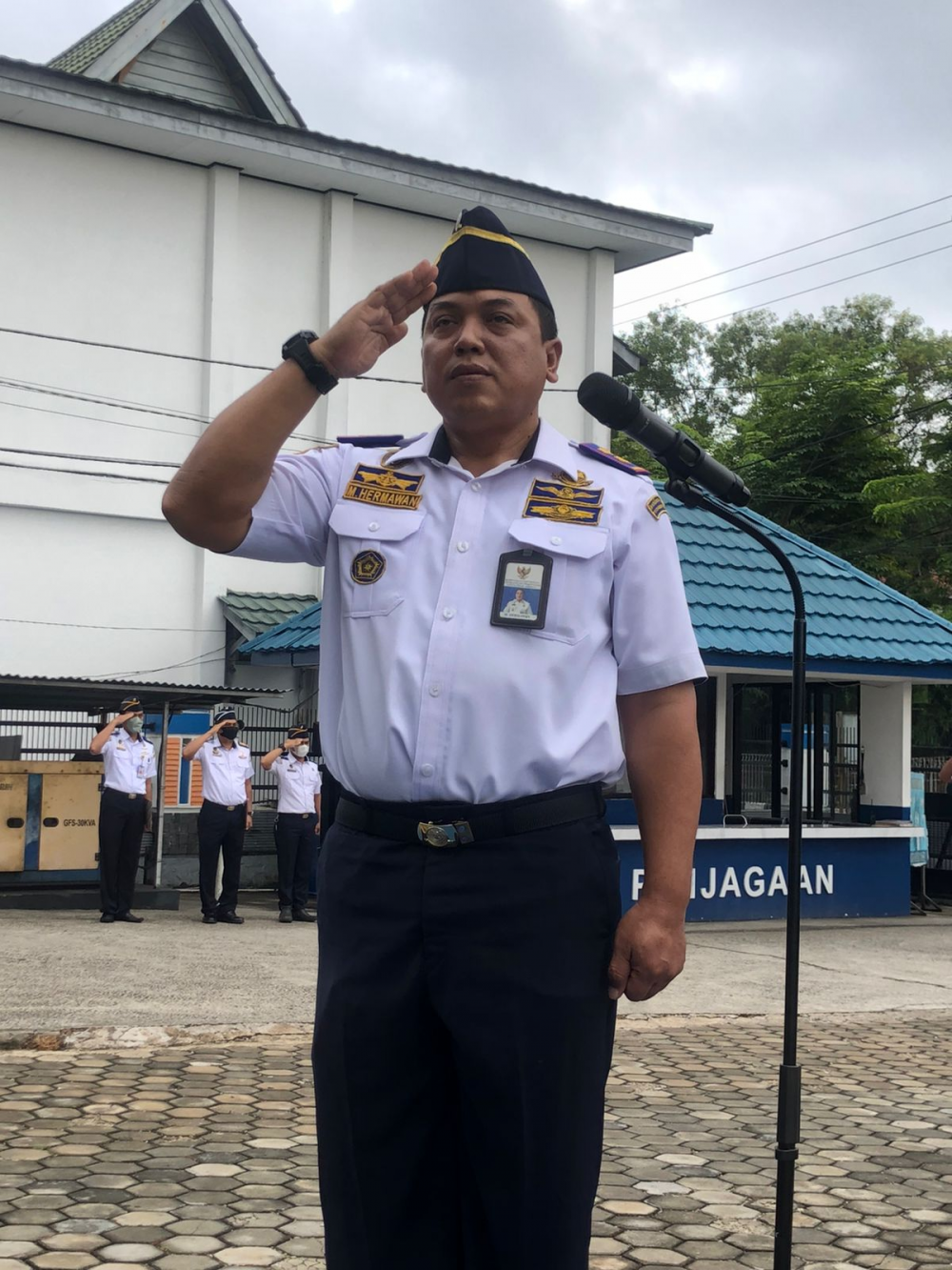Apel Pagi Kantor Kesyahbandaran dan Otoritas Pelabuhan Kelas III, Senin 13 Juni 2022