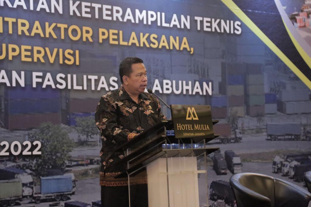 KEMENHUB TINGKATKAN KUALITAS SDM TENAGA PROFESIONAL PENGELOLA PEKERJAAN PEMBANGUNAN FASILITAS PELABUHAN