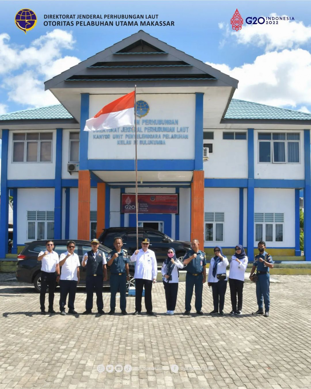 Kunjungan Kerja Pelaksanaan Kegiatan Kepelabuhanan Di Tiga Pelabuhan Yang Belum Diusahakan Yaitu Kantor UPP Kelas III Jeneponto, UPP Kelas III Bulukumba Dan UPP Kelas III Selayar