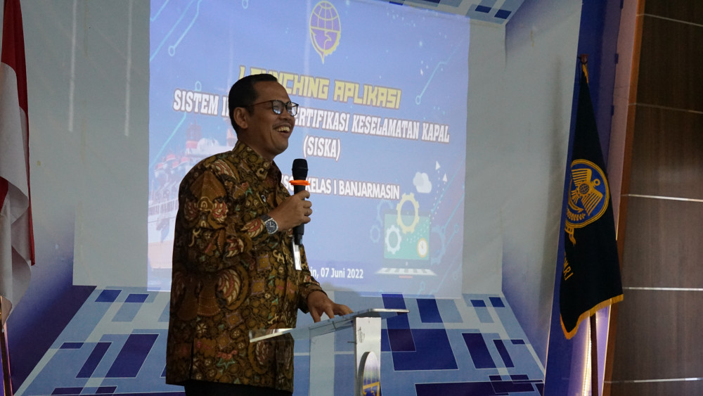KSOP Banjarmasin optimalkan layanan sertifikasi keselamatan kapal mudah dan cepat melalui aplikasi Siska