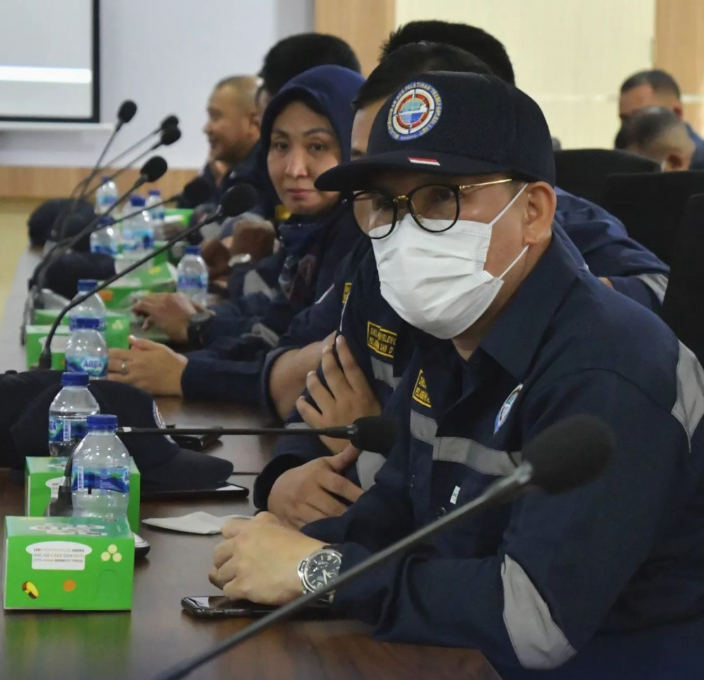 Peserta Diklat Teknis Fungsional Penyelenggaraan Dan Otoritas Berkunjung Ke Pelabuhan Makassar