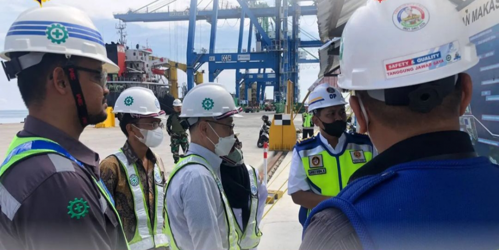 Kunjungan Tenaga Ahli JICA, Rencana Pengembangan Dan Implementasi Program Green Port Di Terminal Makassar New Port