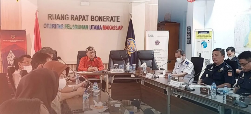 Rapat Koordinasi Progres Stranas PK Di Pelabuhan Makassar