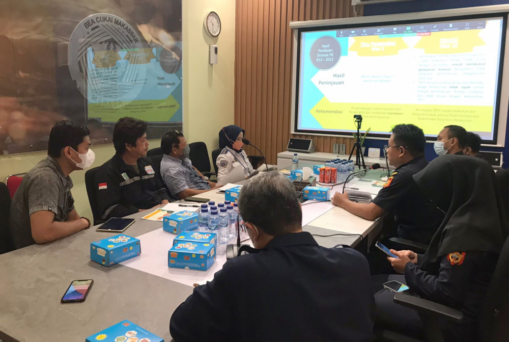 Pembahasan Rencana Mandatori SSm Pengangkut Di Pelabuhan Makassar