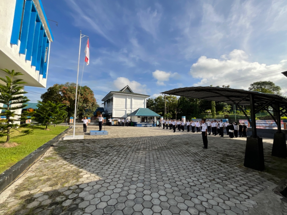 Apel Pagi Kantor Kesyahbandaran dan Otoritas Pelabuhan Kelas III, Senin 27 Juni 2022