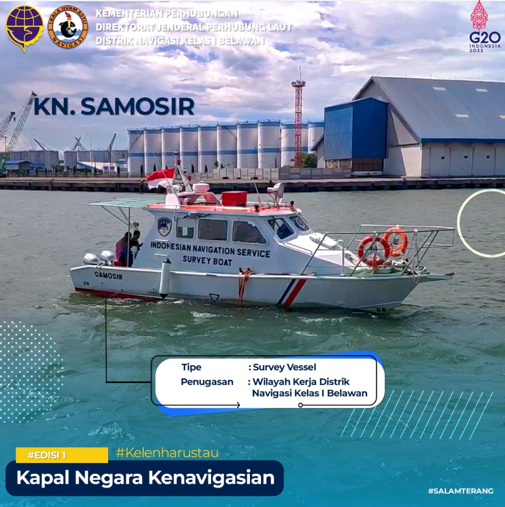 ARMADA KAPAL NEGARA KENAVIGASIAN DISTRIK NAVIGASI KELAS I BELAWAN