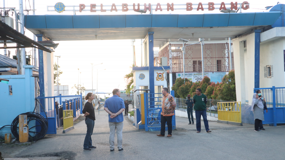 KUNJUNGAN TIM TEKNIS THE WORLD BANK DI PELABUHAN BABANG DALAM RANGKA DUKUNGAN PENINGKATAN DAN MODERNISASI PELABUHAN