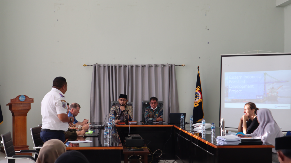 KUNJUNGAN TIM TEKNIS THE WORLD BANK DI PELABUHAN BABANG DALAM RANGKA DUKUNGAN PENINGKATAN DAN MODERNISASI PELABUHAN