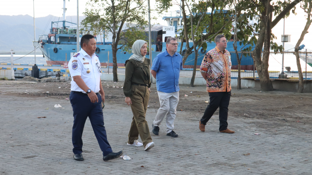 KUNJUNGAN TIM TEKNIS THE WORLD BANK DI PELABUHAN BABANG DALAM RANGKA DUKUNGAN PENINGKATAN DAN MODERNISASI PELABUHAN
