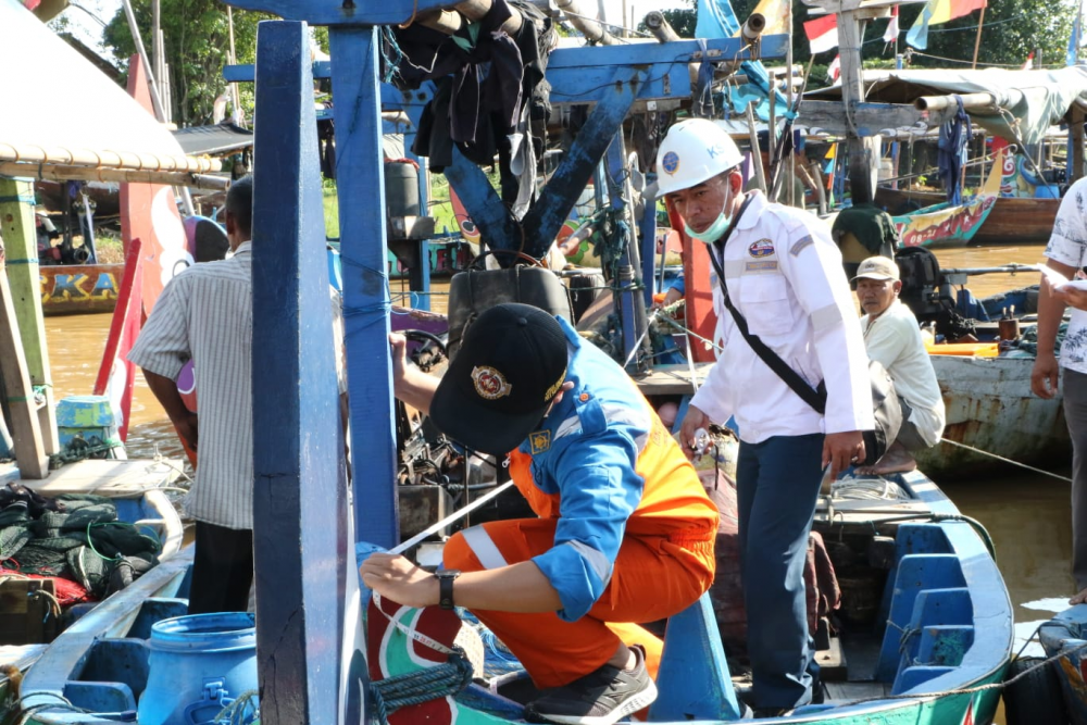 PENGUKURAN KAPAL IKAN TANPA BIAYA, 93 ORANG NELAYAN ANTUSIAS IKUT GERAI PENGUKURAN KAPAL DI TANJUNG EMAS