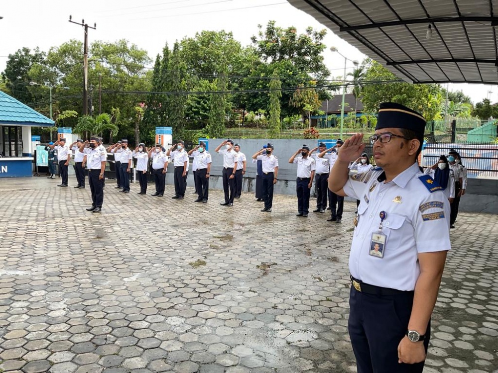 Apel Pagi Kantor Kesyahbandaran dan Otoritas Pelabuhan Kelas III, Senin 04 July 2022