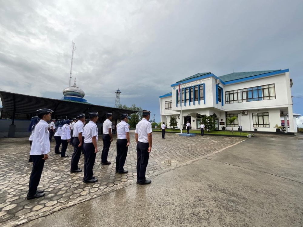 Apel Pagi Kantor Kesyahbandaran dan Otoritas Pelabuhan Kelas III, Senin 04 July 2022