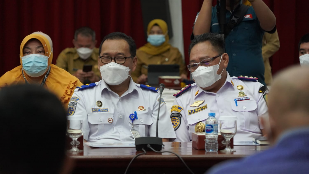 DORONG PERTUMBUHAN EKSPOR SDA DI KALIMANTAN BARAT, DITJEN HUBLA KEMBANGKAN TERMINAL INTERNASIONAL KIJING