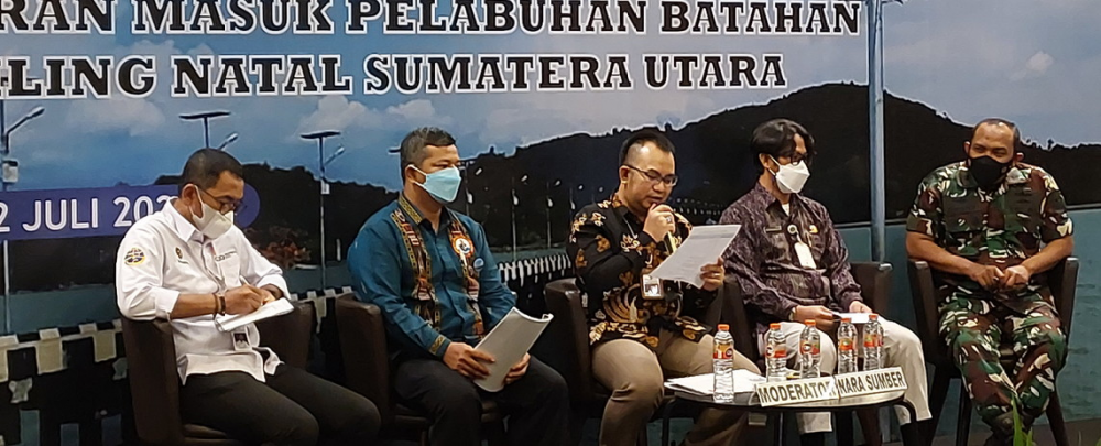 PACU PERTUMBUHAN EKONOMI DAN PERDAGANGAN SUMATERA UTARA, KEMENHUB SEGERA TETAPKAN ALUR-PELAYARAN MASUK PELABUHAN PALIMBUNGAN KETEK/BATAHAN