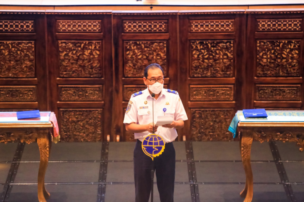 KEMENHUB BERIKAN HAK KONSESI PENYEDIAAN DAN PELAYANAN JASA KEPELABUHANAN KEPADA BUP PT PELABUHAN PENAJAM BANUA TAKA DAN PT BANGUN NUSANTARA JAYA MAKMUR PERKASA DI WILAYAH KALIMANTAN