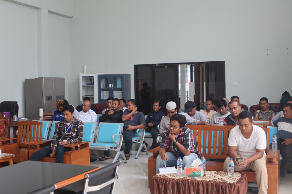 RAKOR PENETAPAN CHANEL RADIO PADA KOLAM BANDAR PELABUHAN BABANG