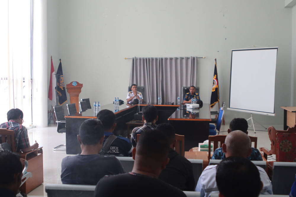 RAKOR PENETAPAN CHANEL RADIO PADA KOLAM BANDAR PELABUHAN BABANG