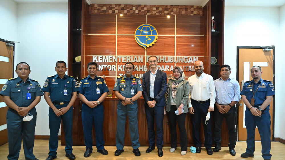 KUNJUNGAN REGIONAL SECURITY OFFICER ASIA PACIFIC CMA CGM