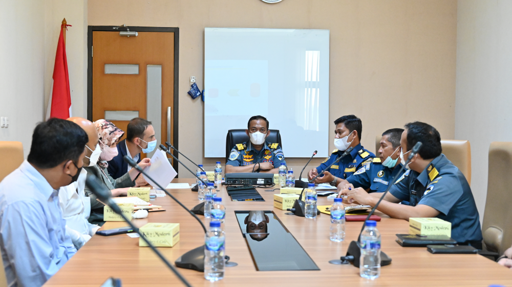 KUNJUNGAN REGIONAL SECURITY OFFICER ASIA PACIFIC CMA CGM