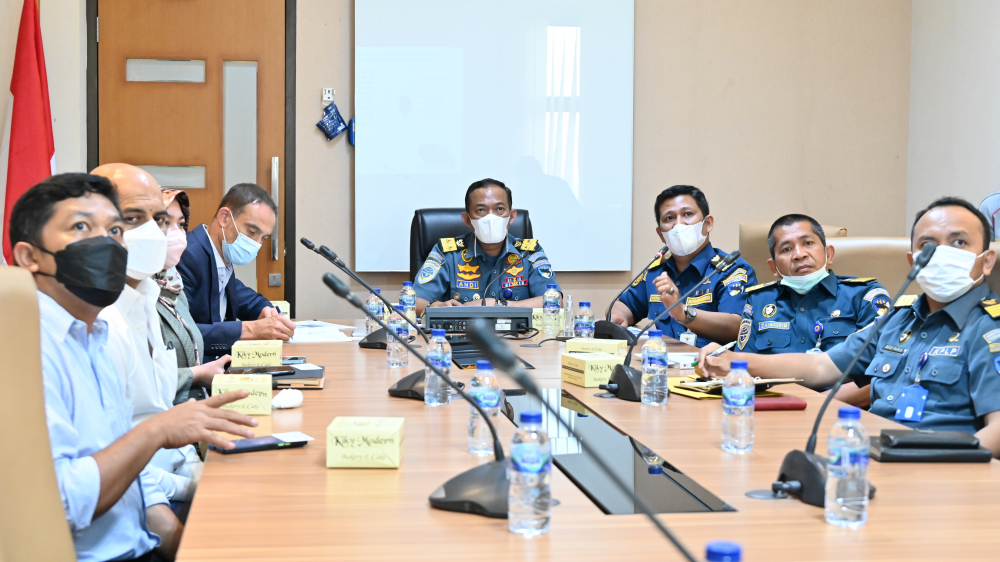 KUNJUNGAN REGIONAL SECURITY OFFICER ASIA PACIFIC CMA CGM