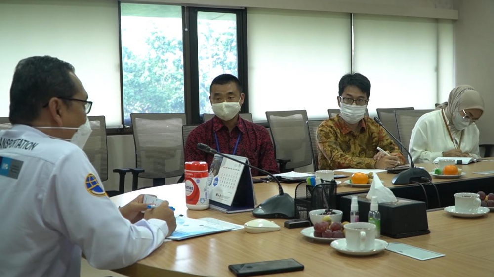 DIRJEN HUBLA TERIMA KUNJUNGAN KEDUBES JEPANG BAHAS KERJASAMA PELABUHAN PATIMBAN