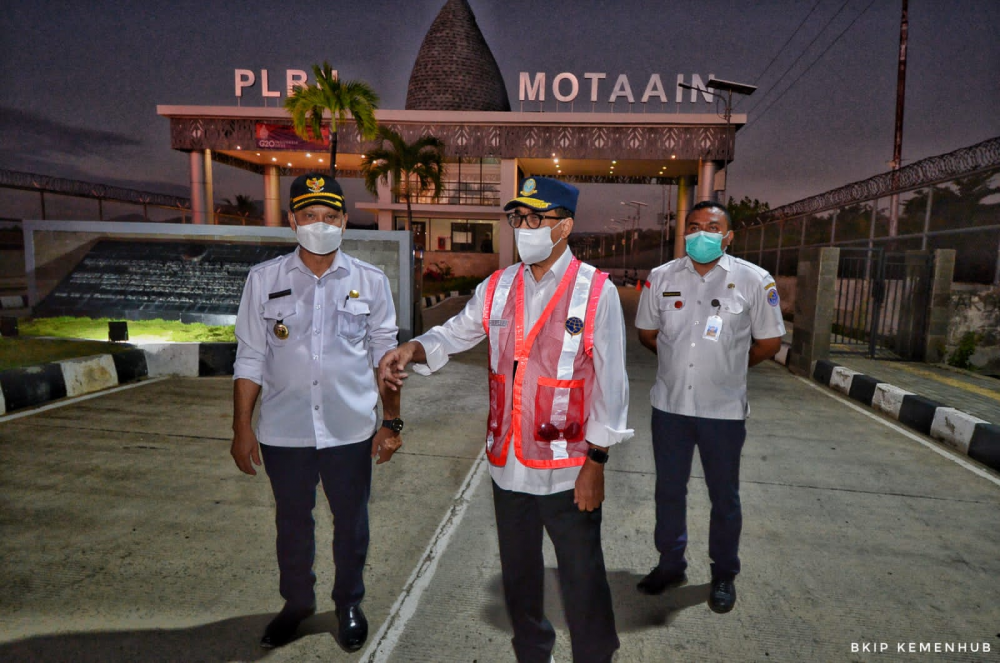Kunjungi Perbatasan Indonesia – Timor Leste, Menhub Siapkan Sejumlah Infrastruktur Perlancar Konektivitas