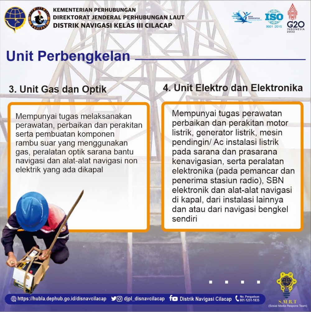 Bengkel Kenavigasian Distrik Navigasi Cilacap