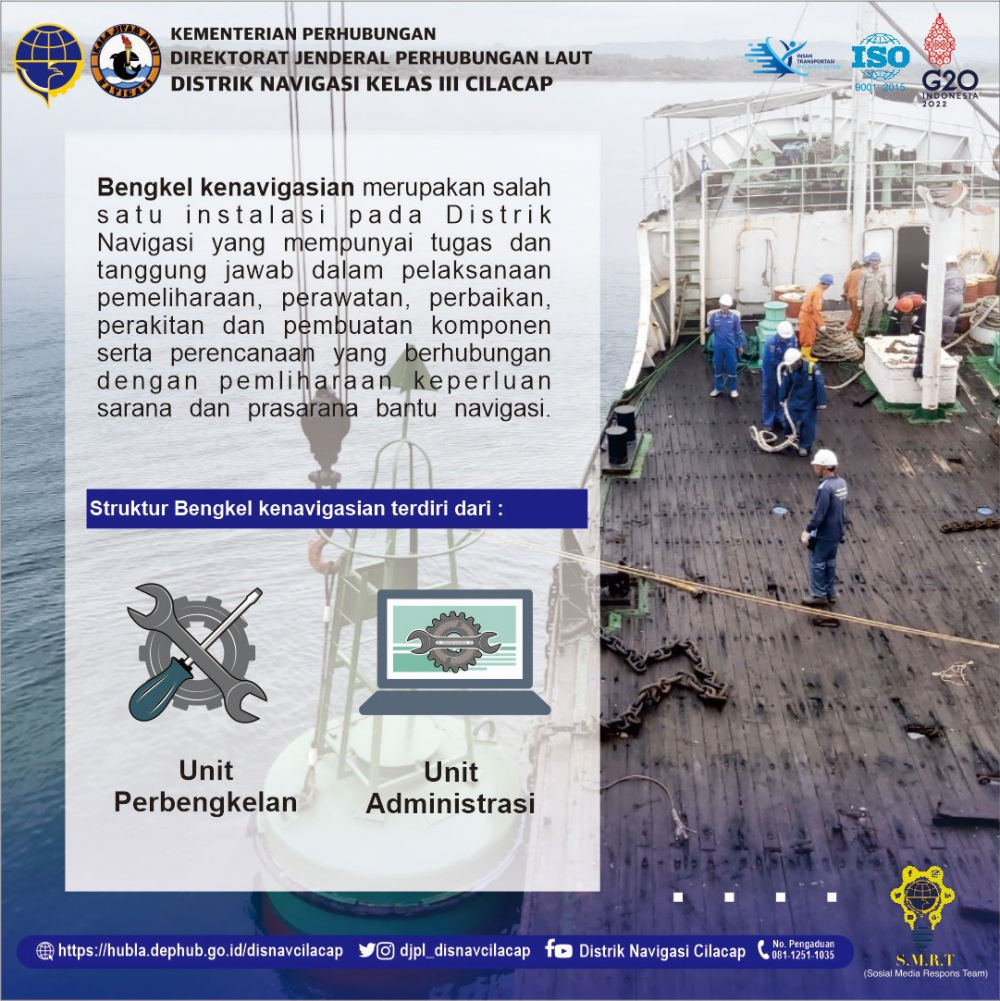 Bengkel Kenavigasian Distrik Navigasi Cilacap