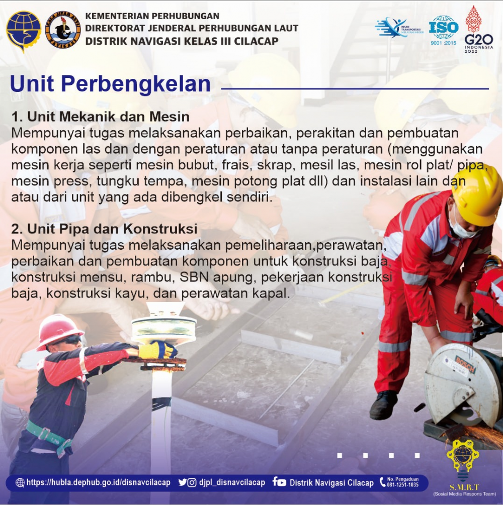 Bengkel Kenavigasian Distrik Navigasi Cilacap